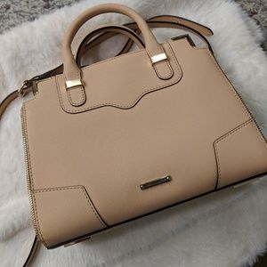 Rebecca Minkoff Small Amorous Satchel in Biscuit